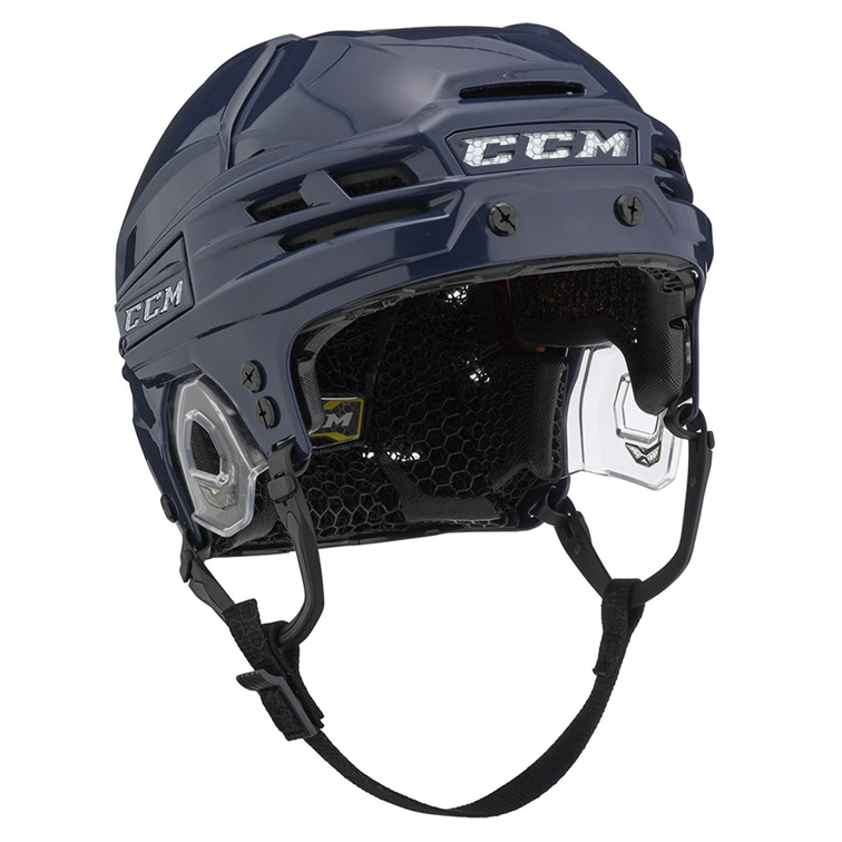 CCM Super Tacks X - Casque de hockey (bleu marine)